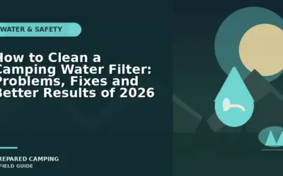 How to Clean a Camping Water Filter in 2026