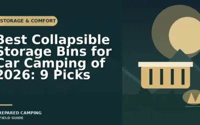 Collapsible Storage Bins We Recommend for Car Camping in 2026