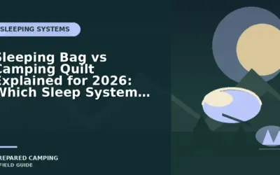 Sleeping Bags and Camping Quilts We Recommend in 2026