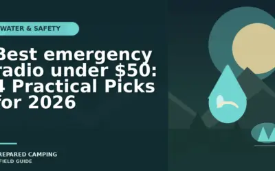 Best emergency radio under $50: 4 Practical Picks for 2026