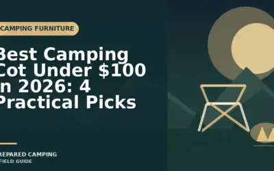 Camping Cots We Recommend for Better Sleep in 2026