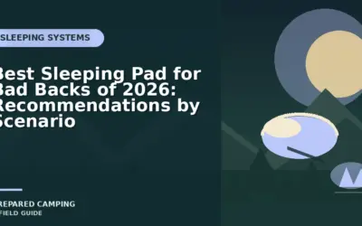 Sleeping Pads for Bad Backs We Recommend for 2026
