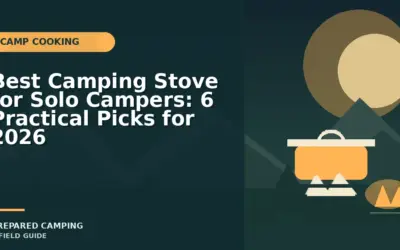 Best Camping Stove for Solo Campers: 6 Practical Picks for 2026