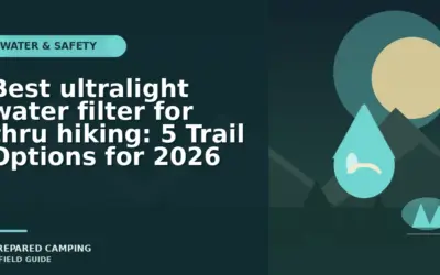 Ultralight Trail Water Filters We Recommend in 2026