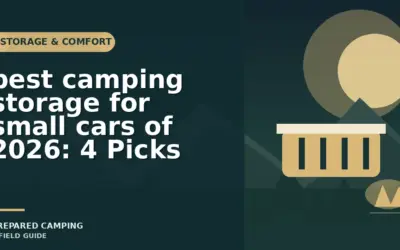 best camping storage for small cars of 2026: 4 Picks
