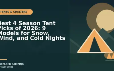 4 Season Tents We Recommend for Winter Trips in 2026