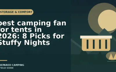 Tent Fans We Recommend for Summer Trips in 2026