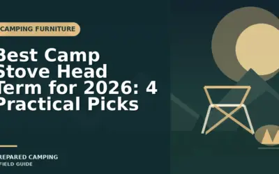 Camp Stoves We Recommend for Practical Outdoor Cooking in 2026