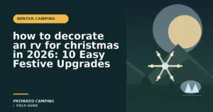 RV Holiday Decor Ideas and Upgrades We Recommend for 2026