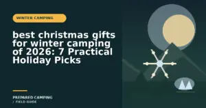 Christmas Gifts We Recommend for Winter Camping Trips in 2026