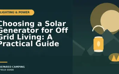 Best Solar Generator for Off Grid Living (2026): Expert Picks for the Right Fit