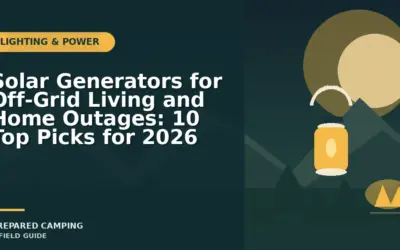 Dependable Solar Generators for Off-Grid Camping and Home Outages in 2026