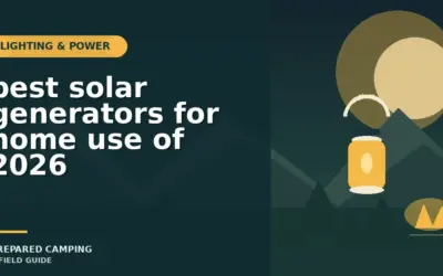 Recommended Solar Generators for Home Use in 2026