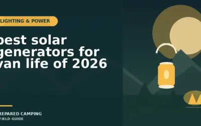 Recommended Solar Generators for Van Life in 2026