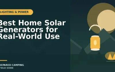Best Home Solar Generators (2026): What to Buy and Why