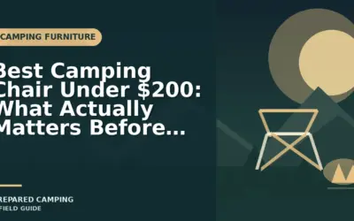 Best Camping Chair Under 200 (2026): Best Choices for the Money
