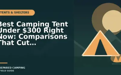 Best Camping Tent Under 300 (2026): Smart Buys Compared