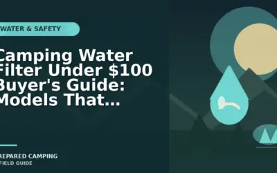 Best Camping Water Filter Under 100 (2026): Top Picks That Deliver
