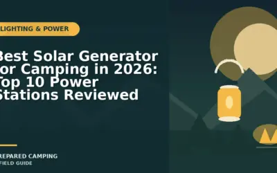 Solar Generators for Camping We Recommend for Outdoor Adventures in 2026