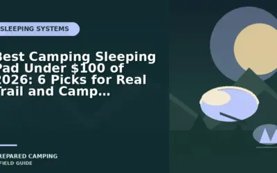 Camping Sleeping Pads Under $100 Worth Buying for 2026