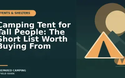 Recommended Camping Tents for Tall Campers in 2026